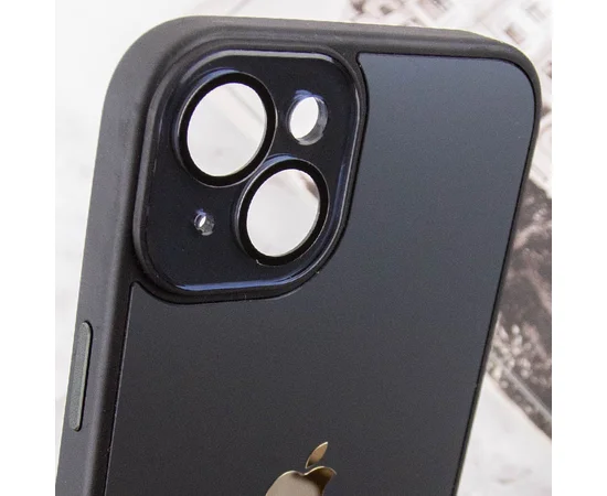 Чехол TPU+Glass Sapphire Midnight для Apple iPhone 14 Plus (6.7") Черный / Black