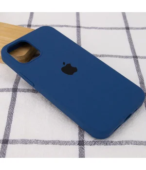 Чохол Silicone Case Full Protective (AA) для Apple iPhone 14 Plus (6.7") Синій / Navy Blue