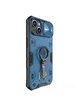 TPU+PC чехол Nillkin CamShield Armor Pro no logo (шторка на камеру) для Apple iPhone 14 Plus (6.7") Синий