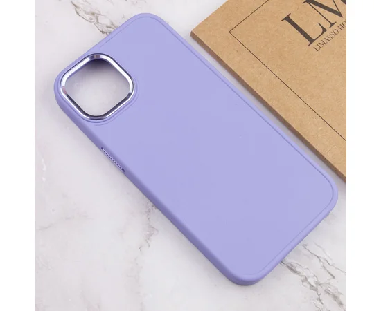 TPU чехол Bonbon Metal Style для Apple iPhone 14 Plus (6.7") Сиреневый / Dasheen