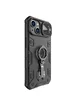 TPU+PC чехол Nillkin CamShield Armor Pro no logo (шторка на камеру) для Apple iPhone 14 Plus (6.7") Черный