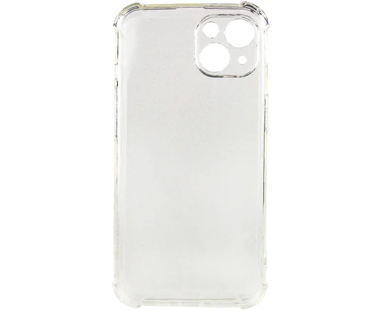 TPU чехол GETMAN Ease logo усиленные углы для Apple iPhone 14 Plus (6.7") Бесцветный (прозрачный)