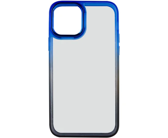 Чехол TPU+PC Fresh sip series для Apple iPhone 14 Plus (6.7") Черный / Синий