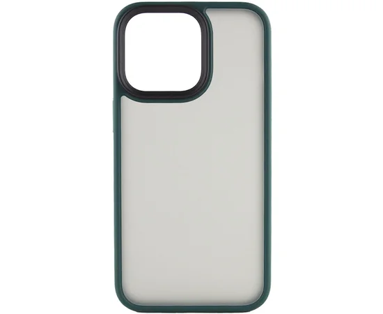 TPU+PC чехол Metal Buttons для Apple iPhone 14 Plus (6.7") Зеленый