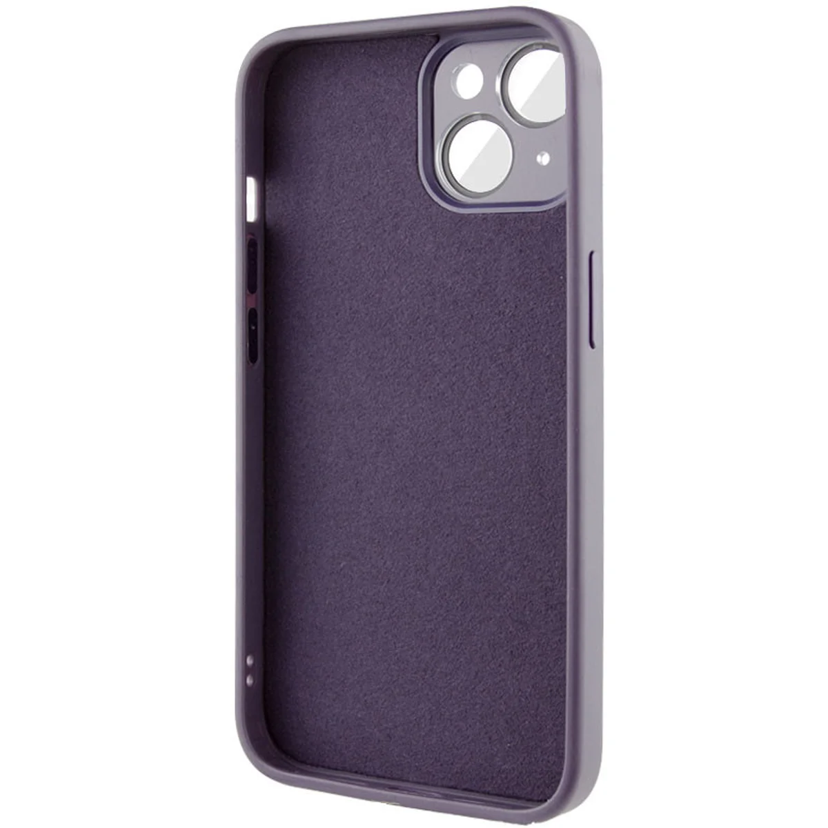 Чехол TPU+Glass Sapphire Midnight для Apple iPhone 14 Plus (6.7") Фиолетовый / Deep Purple