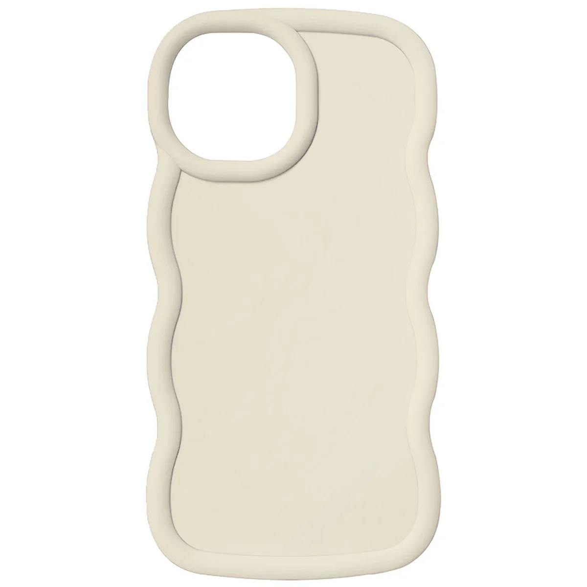Чехол TPU Ripple для Apple iPhone 14 Plus / 15 Plus (6.7") Antique White