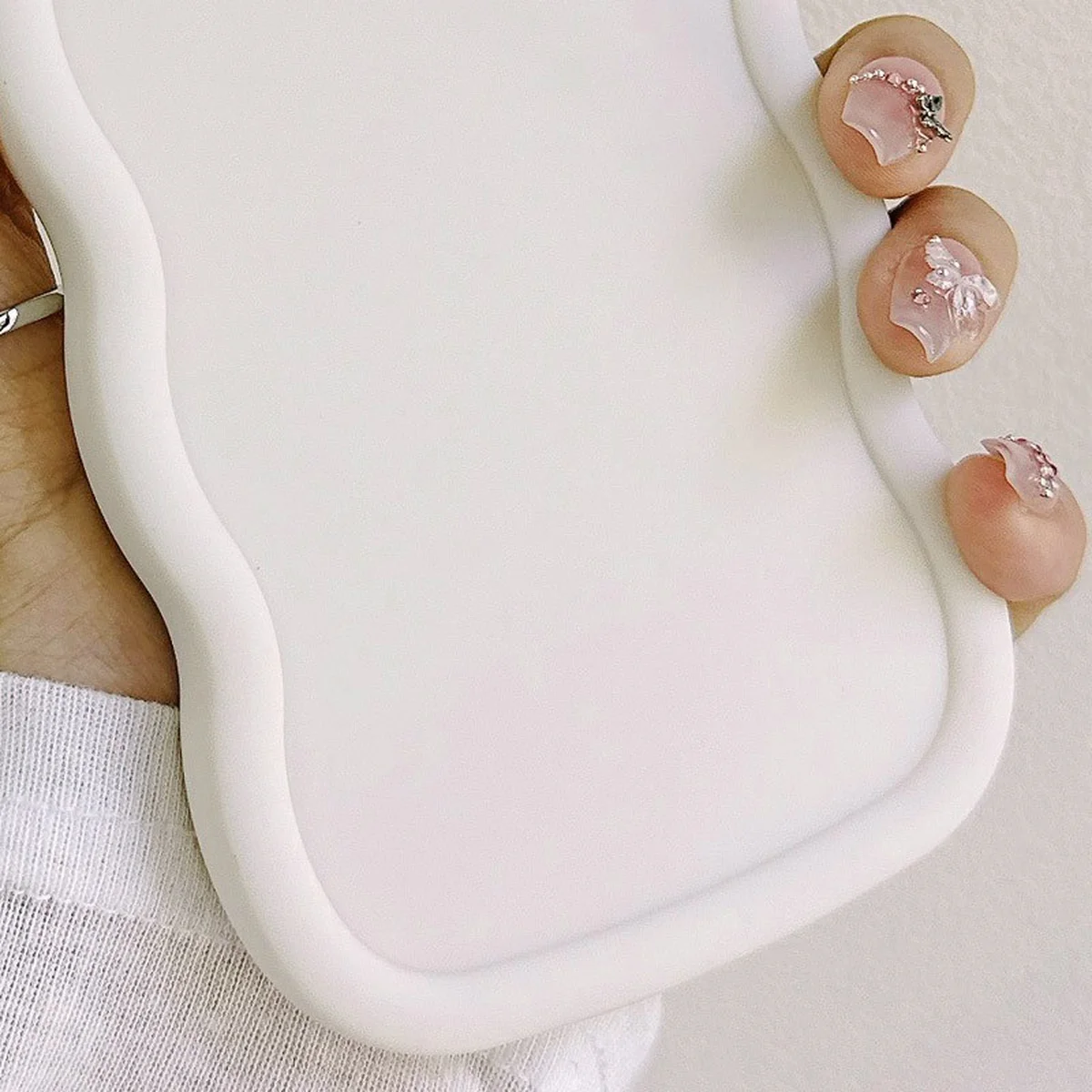 Чехол TPU Ripple для Apple iPhone 14 Plus / 15 Plus (6.7") Antique White