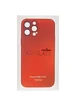 Чехол TPU+Glass Sapphire matte case для Apple iPhone 14 Plus (6.7") Cola Red