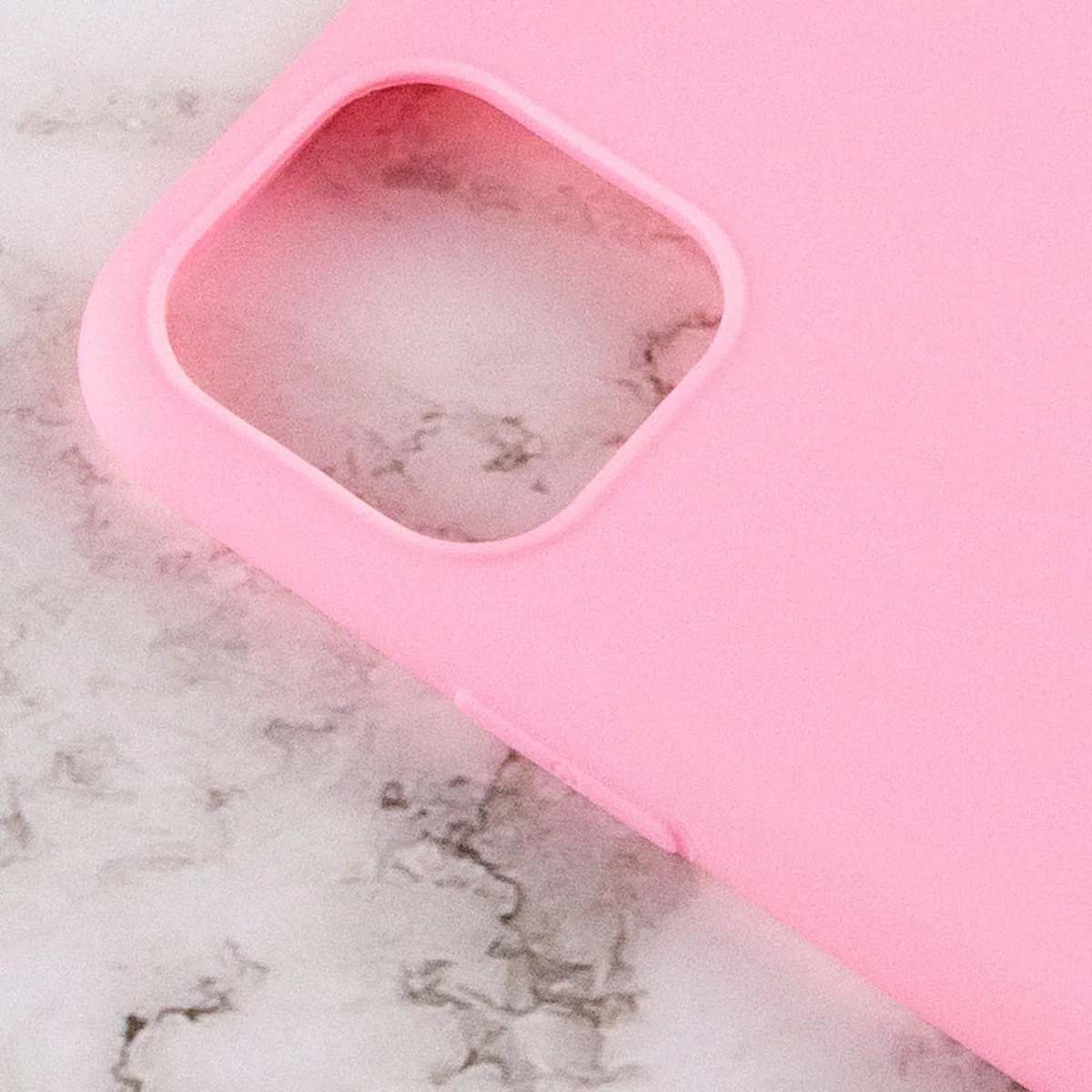 Силіконовий чохол Candy для Apple iPhone 14 Plus (6.7") Рожевий