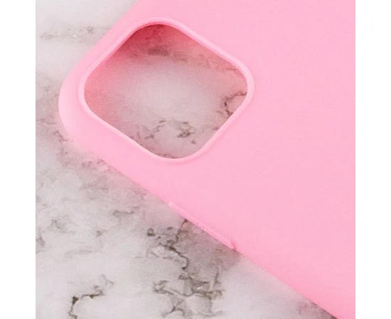 Силиконовый чехол Candy для Apple iPhone 14 Plus (6.7") Розовый