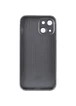 Чехол TPU+Glass Sapphire matte case для Apple iPhone 14 Plus (6.7") Graphite Black