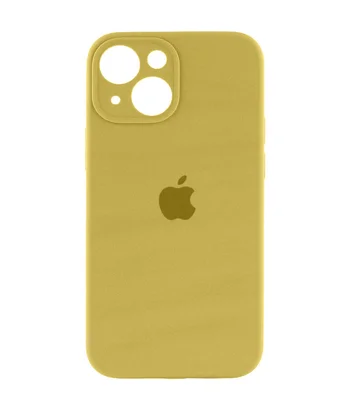 Чохол Silicone Case Full Camera Protective (AA) Apple iPhone 14 Plus (6.7") Жовтий / Mellow Yellow