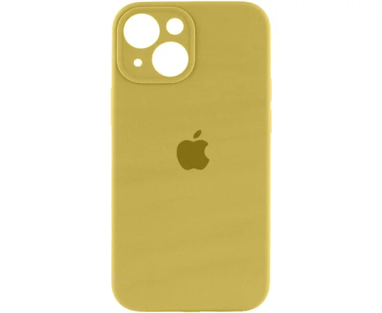 Чохол Silicone Case Full Camera Protective (AA) Apple iPhone 14 Plus (6.7") Жовтий / Mellow Yellow