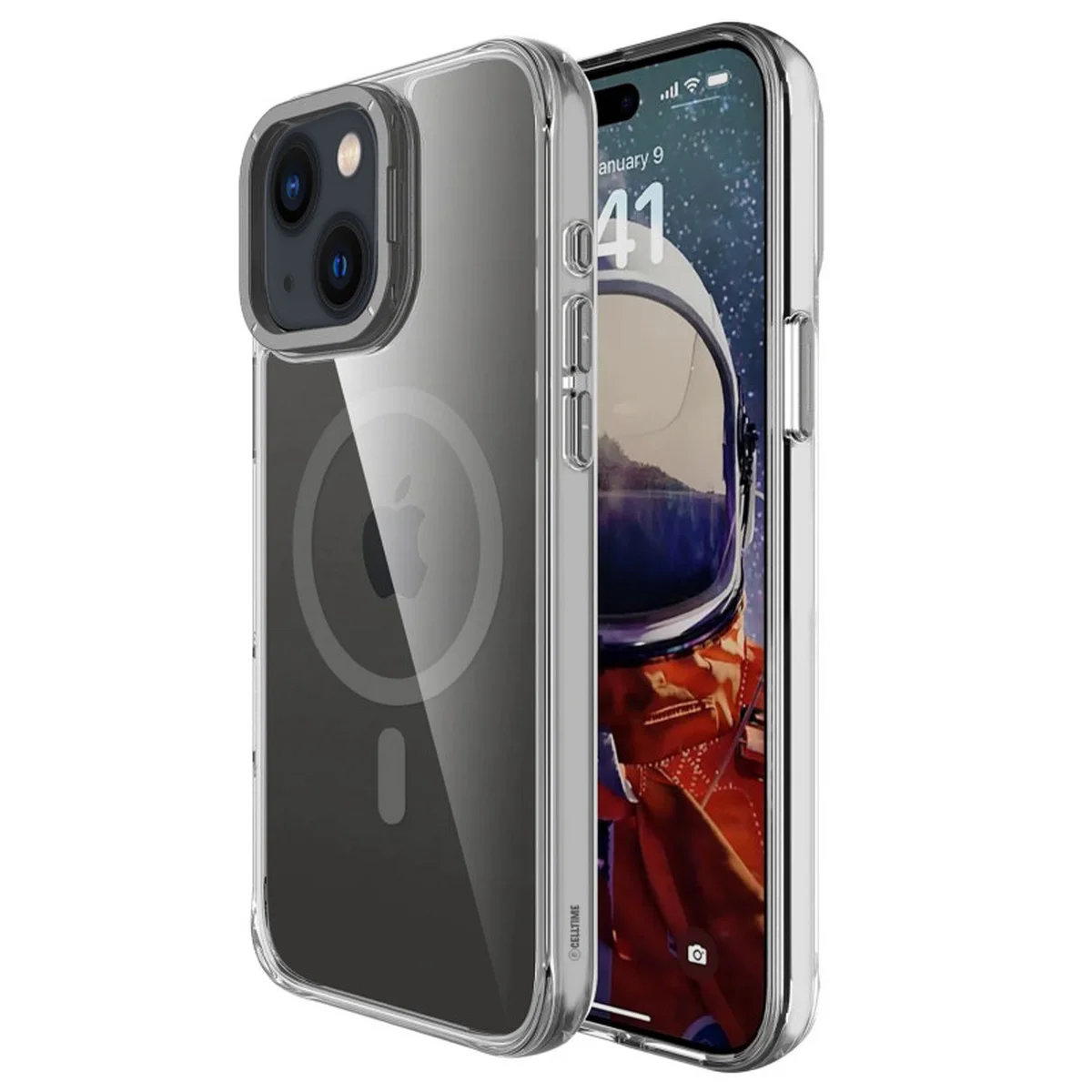 Чохол TPU Space Case Apex with MagSafe для Apple iPhone 14 Plus / 15 Plus (6.7") Grey