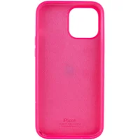Чехол Silicone Case Full Protective (AA) для Apple iPhone 14 Plus (6.7") Розовый / Barbie pink