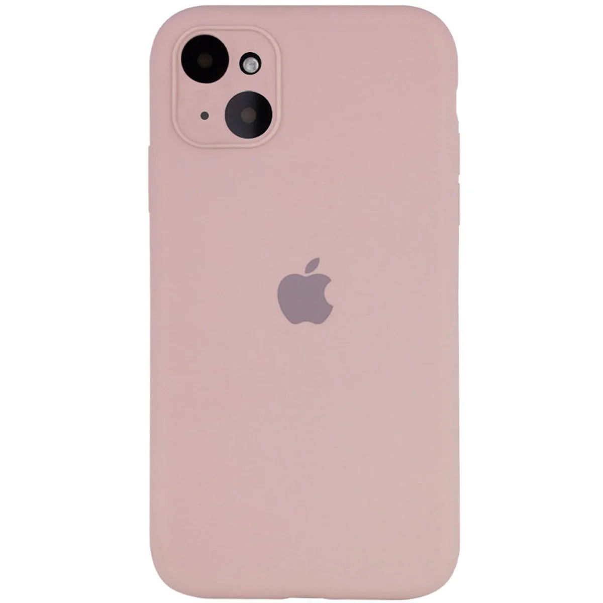 Чохол Silicone Case Full Camera Protective (AA) Apple iPhone 14 Plus (6.7") Рожевий / Pink Sand