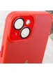 Чехол TPU+Glass Sapphire Midnight для Apple iPhone 14 Plus (6.7") Красный / Red