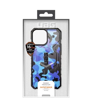 Удароміцний чохол UAG Pathfinder with MagSafe Camo для Apple iPhone 14 Plus (6.7") Синій