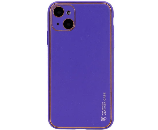Шкіряний чохол Xshield для Apple iPhone 14 Plus (6.7") Фіолетовий / Ultra Violet