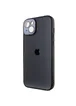 Чехол TPU+Glass Sapphire Midnight для Apple iPhone 14 Plus (6.7") Черный / Black
