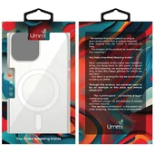 Чохол Ummi transparent with MagSafe для Apple iPhone 14 Plus (6.7") Clear