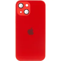 Чехол TPU+Glass Sapphire matte case для Apple iPhone 14 Plus (6.7") Cola Red