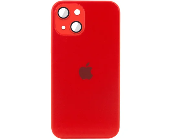 Чехол TPU+Glass Sapphire matte case для Apple iPhone 14 Plus (6.7") Cola Red