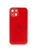 Чехол TPU+Glass Sapphire matte case для Apple iPhone 14 Plus (6.7") Cola Red