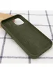 Чохол Silicone Case Full Protective (AA) для Apple iPhone 14 Plus (6.7") Зелений / Dark Olive