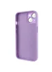 Чехол TPU+Glass Sapphire Midnight для Apple iPhone 14 Plus (6.7") Сиреневый / Lilac