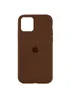 Чехол Silicone Case Full Protective (AA) для Apple iPhone 14 Plus (6.7") Коричневый / Brown