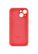 Чехол Silicone Case Full Camera Protective (AA) для Apple iPhone 14 Plus (6.7") Оранжевый / Pink citrus