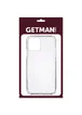 TPU чехол GETMAN Clear 1,0 mm для Apple iPhone 14 Plus (6.7") Бесцветный (прозрачный)