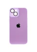 Чехол TPU+Glass Sapphire Midnight для Apple iPhone 14 Plus (6.7") Сиреневый / Lilac