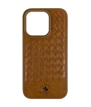 Кожаный чехол Polo Santa Barbara для Apple iPhone 14 Plus (6.7") Brown