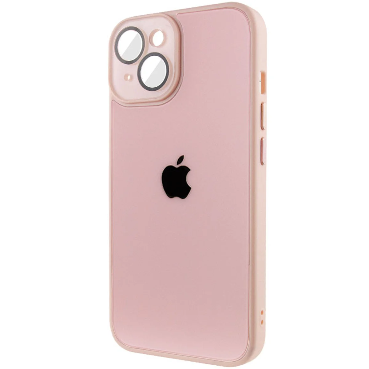 Чохол TPU+Glass Sapphire Midnight для Apple iPhone 14 Plus (6.7") Рожевий / Pink Sand