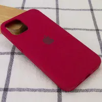 Чехол Silicone Case Full Protective (AA) для Apple iPhone 14 Plus (6.7") Красный / Rose Red