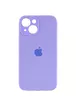 Чехол Silicone Case Full Camera Protective (AA) для Apple iPhone 14 Plus (6.7") Сиреневый / Dasheen