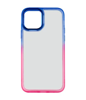 Чохол TPU+PC Fresh sip series для Apple iPhone 14 Plus (6.7") Рожевий / Синій