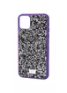 TPU чохол Bling World Rock Diamond для Apple iPhone 14 Plus (6.7") Фіолетовий