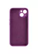 Чехол Silicone Case Full Camera Protective (AA) для Apple iPhone 14 Plus (6.7") Фиолетовый / Grape