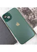 Чехол TPU+Glass Sapphire Midnight для Apple iPhone 14 Plus (6.7") Зеленый / Forest green