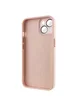 Чехол TPU+Glass Sapphire Midnight для Apple iPhone 14 Plus (6.7") Розовый / Pink Sand