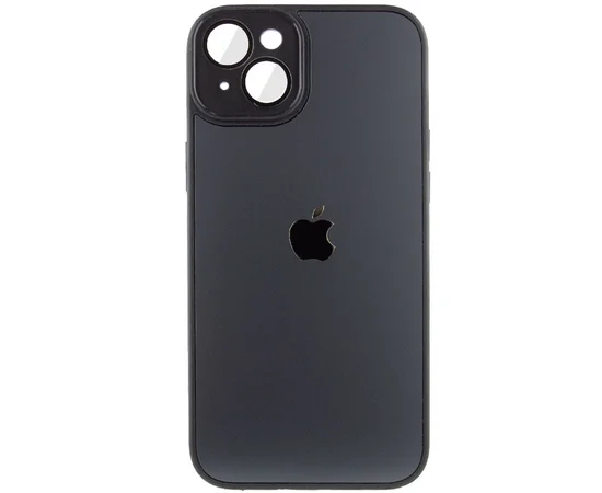 Чохол TPU+Glass Sapphire Midnight для Apple iPhone 14 Plus (6.7") Чорний / Black