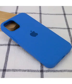 Чохол Silicone Case Full Protective (AA) Apple iPhone 14 Plus (6.7") Синій / Royal blue