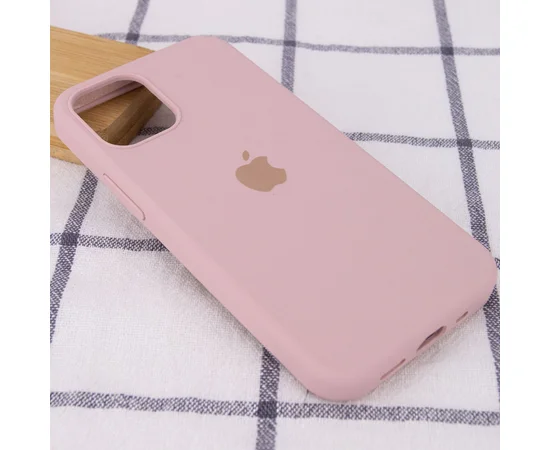 Чохол Silicone Case Full Protective (AA) Apple iPhone 14 Plus (6.7") Рожевий / Pink Sand