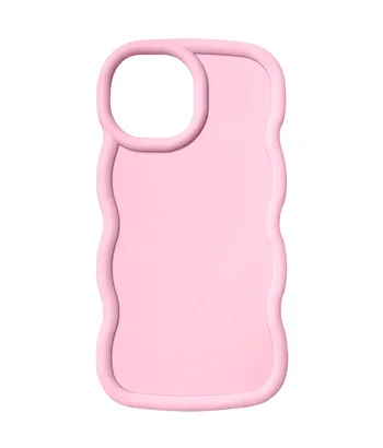 Чохол TPU Ripple для Apple iPhone 14 Plus / 15 Plus (6.7") Pink