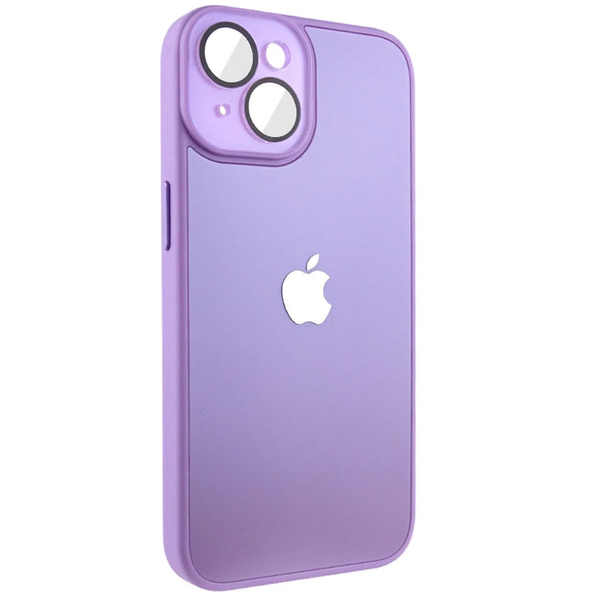 Чехол TPU+Glass Sapphire Midnight для Apple iPhone 14 Plus (6.7") Сиреневый / Lilac