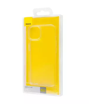 Чехол TPU Baseus Simple для Apple iPhone 14 Plus (6.7") Прозрачный
