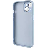 Чохол TPU+Glass Sapphire Midnight для Apple iPhone 14 Plus (6.7") Блакитний / Blue